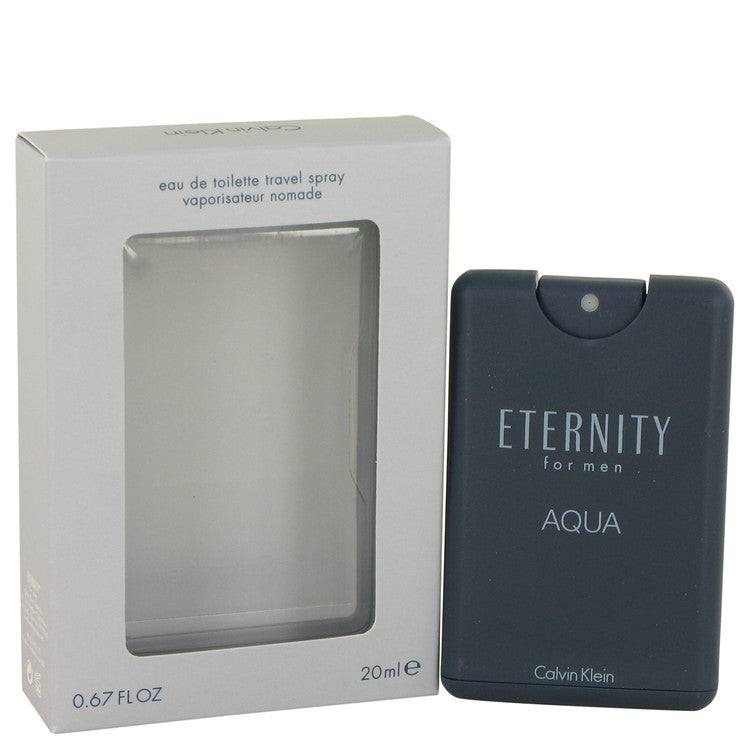 Eternity Aqua by Calvin Klein Mini EDT Spray .67 oz Eternity Aqua by Calvin Klein Mini EDT Spray .67 oz